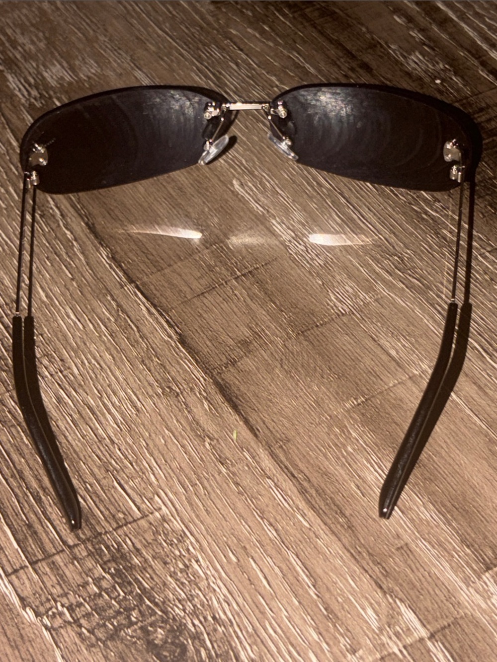 🕶️ Crystal 🪩 CC Rimless Sunglasses 🕶️ - Picture 15 of 16